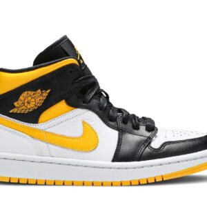 Jordan 1 Mid Laser Orange Black Women’s Sneakers – CV5276-107