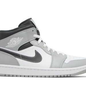 Jordan 1 Mid Light Smoke Grey Anthracite Sneakers – 554724-078