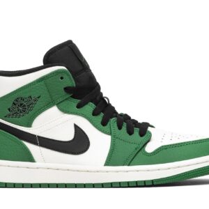 Jordan 1 Mid Pine Green Sneakers – 852542-301