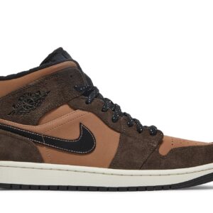 Jordan 1 Mid SE Dark Chocolate Sneakers – DC7294-200