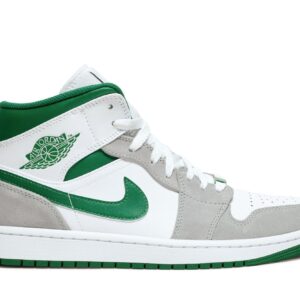 Jordan 1 Mid SE Grey Green Sneakers – DC7294-103