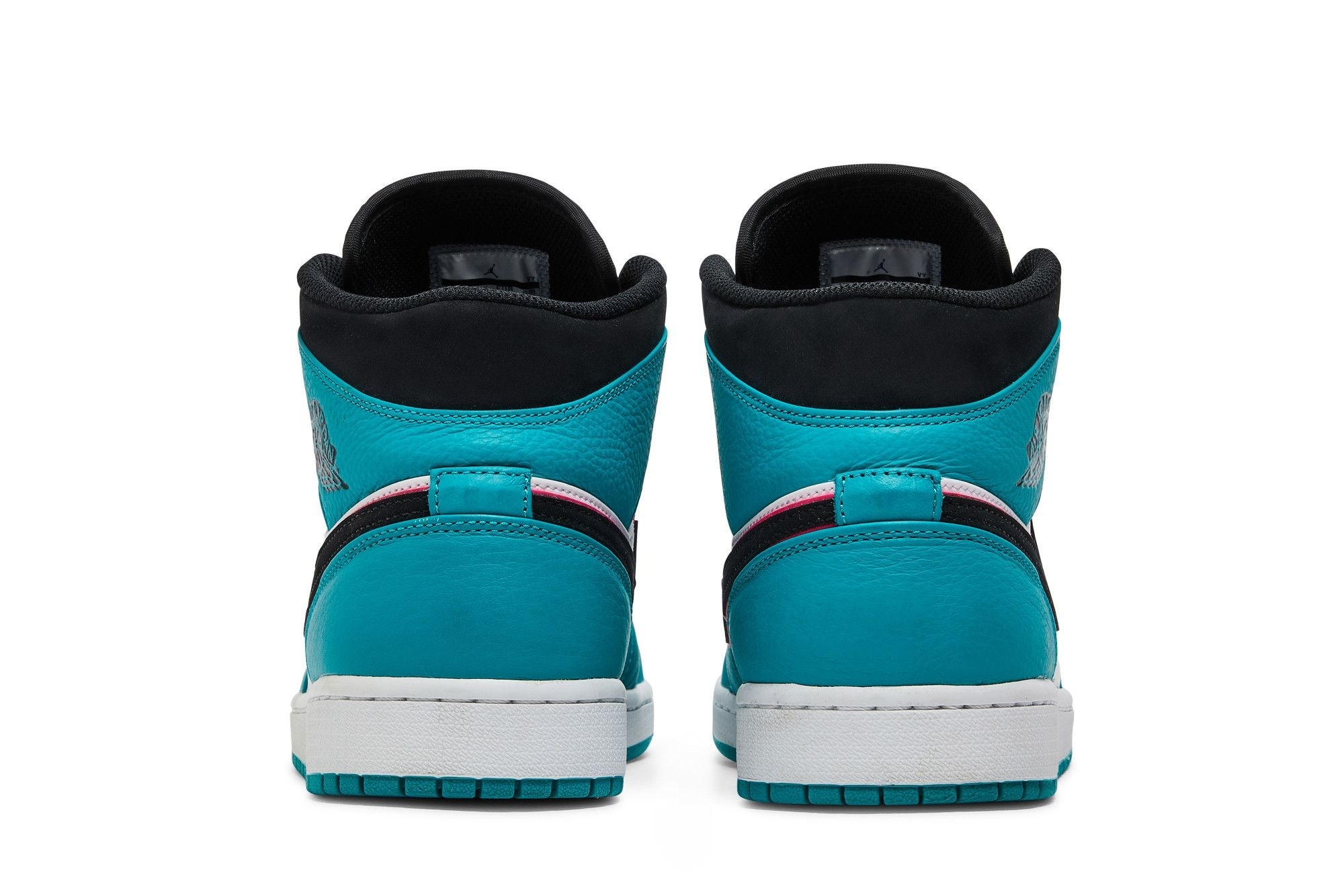 Jordan 1 Mid South Beach Sneakers – 852542-306 – Turbo Green/Black/Hyper Pink/Orange Peel - Image 6