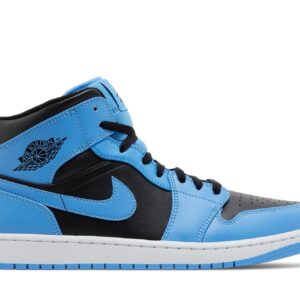 Jordan 1 Mid University Blue Black Sneakers – DQ8426-401