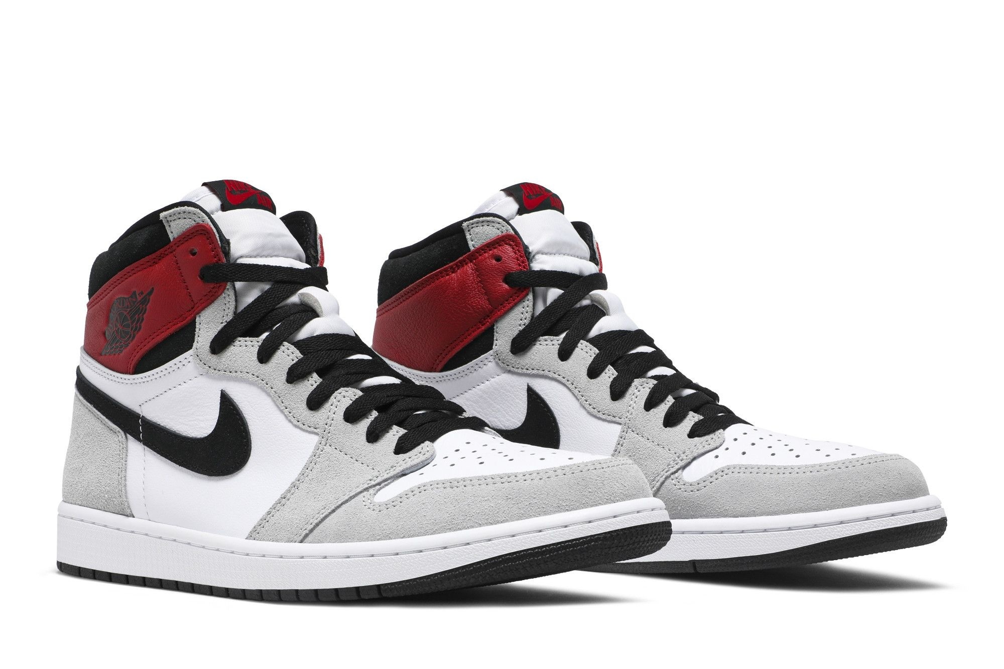 Jordan 1 Retro High Light Smoke Grey Sneakers – 555088-126 - Image 8