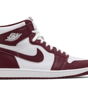 Jordan 1 Retro High OG Artisanal Team Red – Leather Sneakers – DZ5485-160
