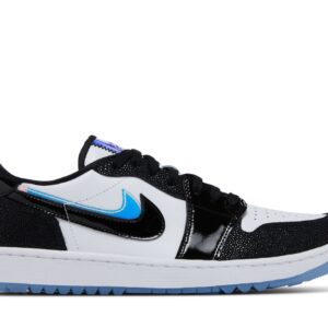 Jordan 1 Retro Low Golf Endless Pursuit Pack – White/Black – FZ4159-100