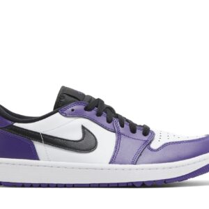 Jordan 1 Retro Low Golf Shoes – Court Purple – DD9315-105