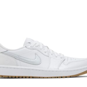 Jordan 1 Retro Low Golf Shoes – White Gum – DD9315-111