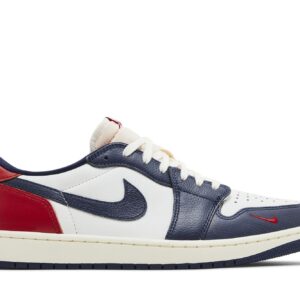 Jordan 1 Retro Low OG Howard University Sneakers – HQ2993-100 – White/Gym Red