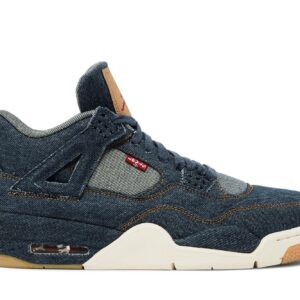 Jordan 4 Retro Levi’s Denim (Blank Tag) AO2571-401 Sneakers