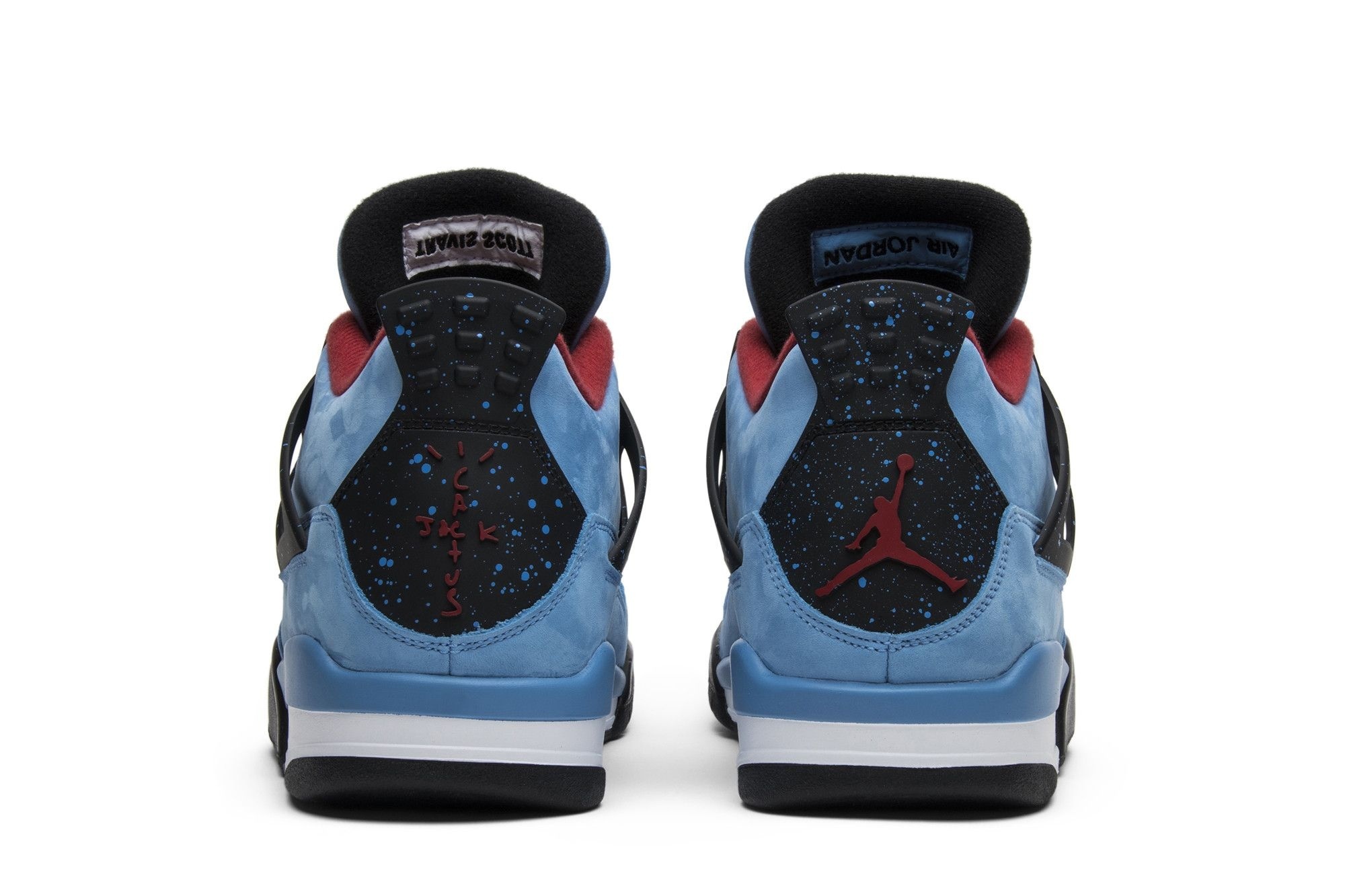 Jordan 4 Retro Travis Scott Cactus Jack Sneakers – 308497-406 – University Blue/Black-Varsity Red - Image 6