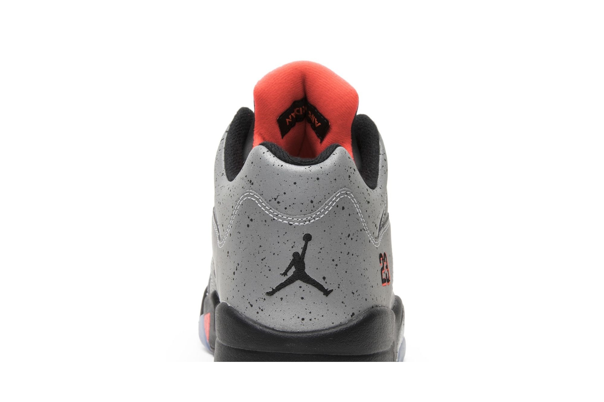 Jordan 5 Retro Low Neymar Sneakers – Reflective Silver/Infrared 23-Black – 846315-025 - Image 7