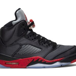 Jordan 5 Retro Satin Bred Sneakers – Men’s – 136027-006