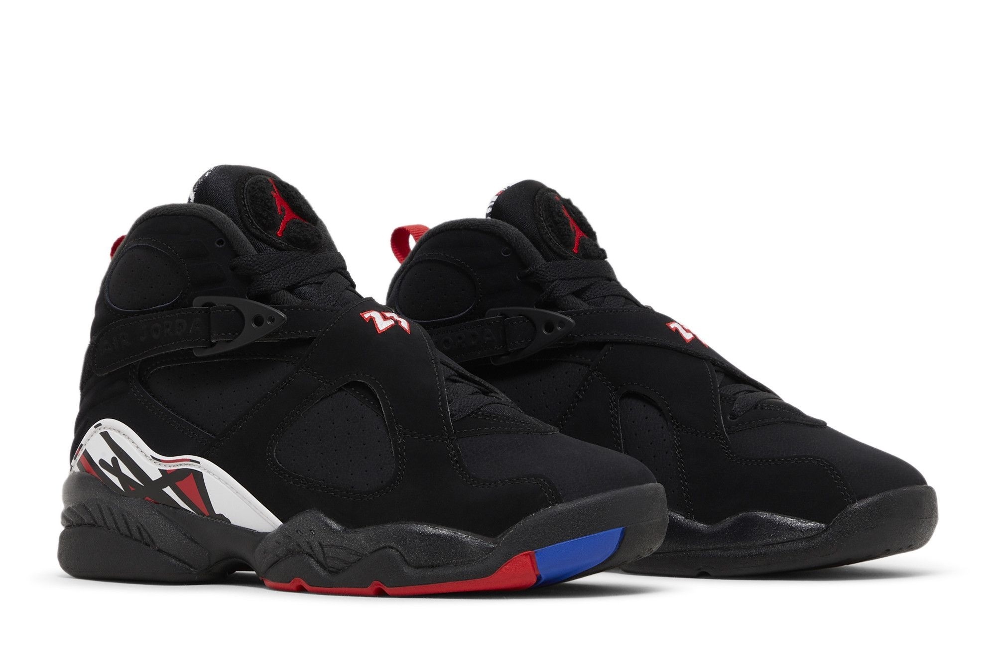 Jordan 8 Retro Playoffs (2023) GS Sneakers – 305368-062 – Black/True Red/White - Image 8