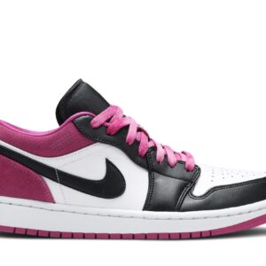 Jordan Air Jordan 1 Low Black Active Fuchsia Sneakers – CK3022-005