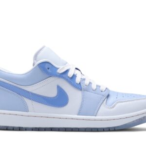 Jordan Air Jordan 1 Low SE Mighty Swooshers Sneakers – DM5442-040 – Blue/Ghost White