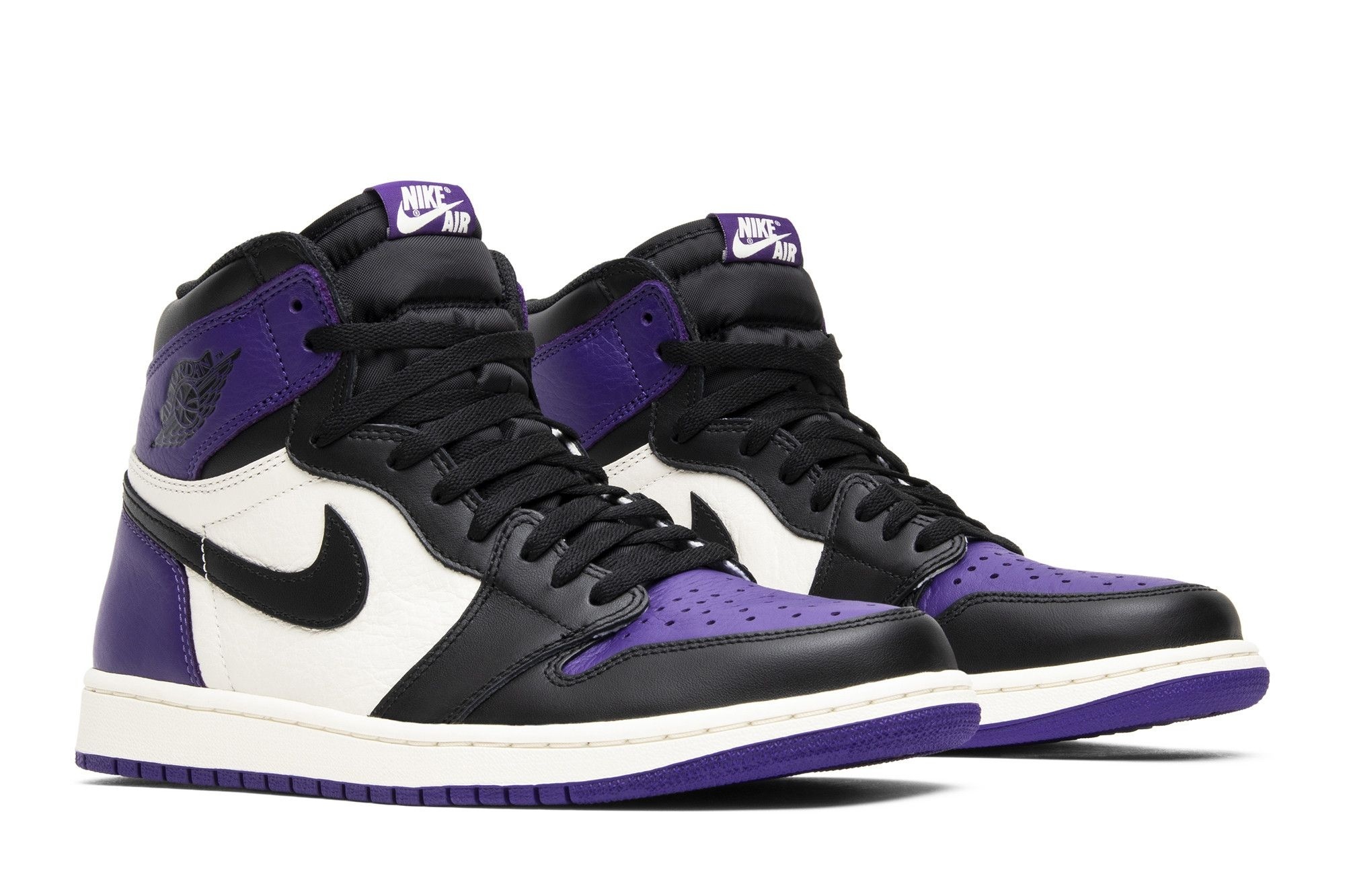 Jordan Air Jordan 1 Retro High Court Purple Sneakers – 555088-501 - Image 8