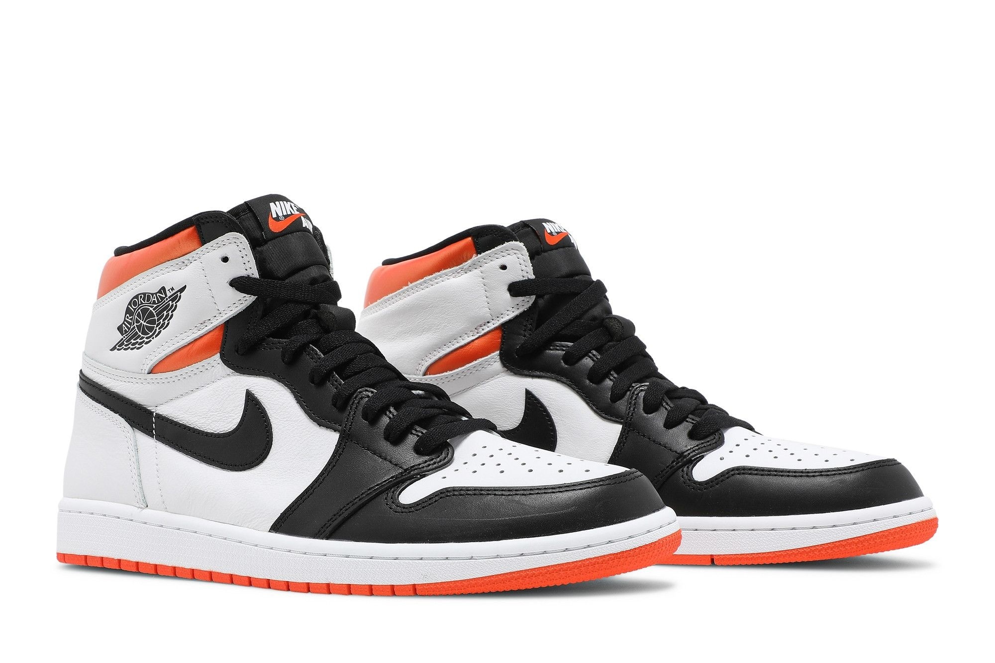 Jordan Air Jordan 1 Retro High Electro Orange Sneakers – 555088-180 - Image 8