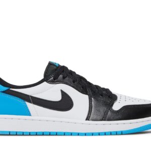 Jordan Air Jordan 1 Retro Low OG Sneakers – Black Dark Powder Blue – CZ0790-104