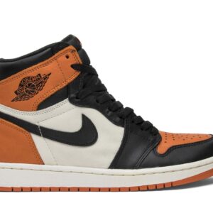 Jordan Air Jordan 1 Retro Shattered Backboard Sneakers – 555088-005 – Black/Starfish/Sail