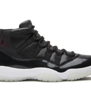Jordan Air Jordan 11 Retro 72-10 Sneakers – Black/Gym Red/White – 378037-002