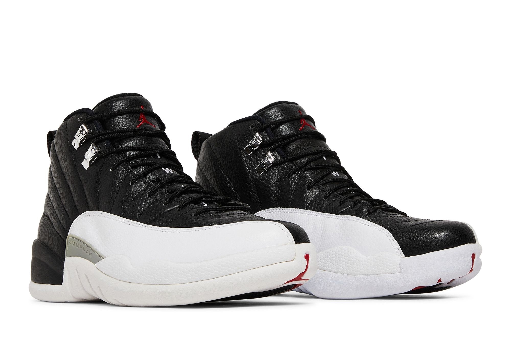 Jordan Air Jordan 12 Retro Playoffs 2012 Sneakers – Black/White-True Red – 130690-001 - Image 8