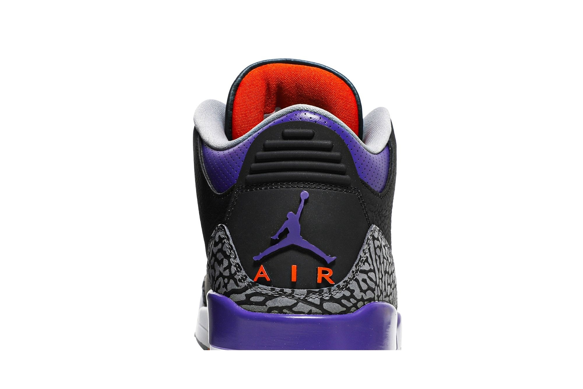 Jordan Air Jordan 3 Retro Black Court Purple Sneakers – CT8532-050 - Image 7