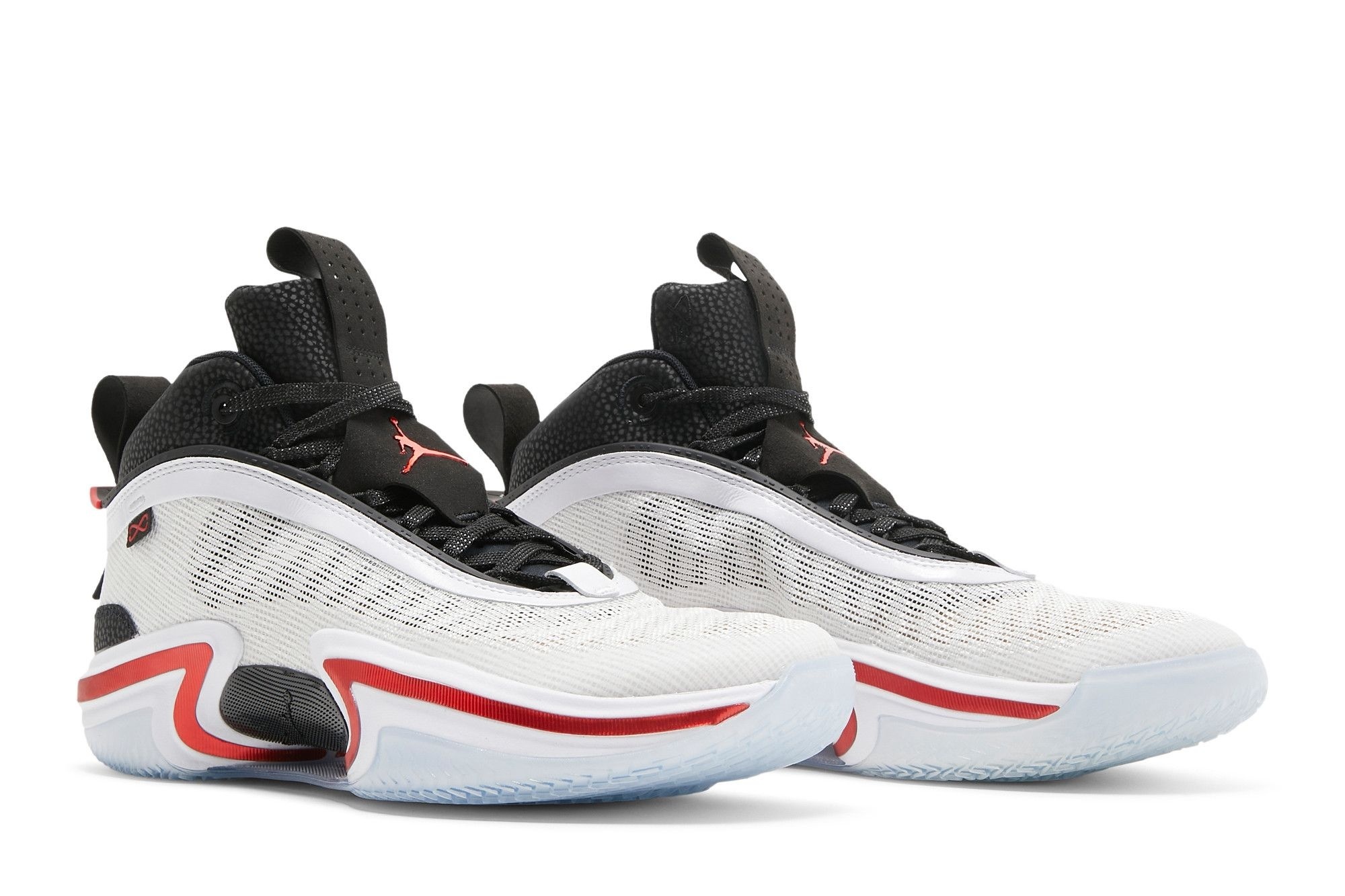 Jordan Air Jordan 36 Psychic Energy (Clear Sole) Basketball Shoes – CZ2650-100 – White/Black - Image 8