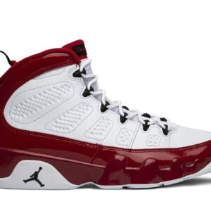 Jordan Air Jordan 9 Retro White Gym Red Sneakers – 302370-160