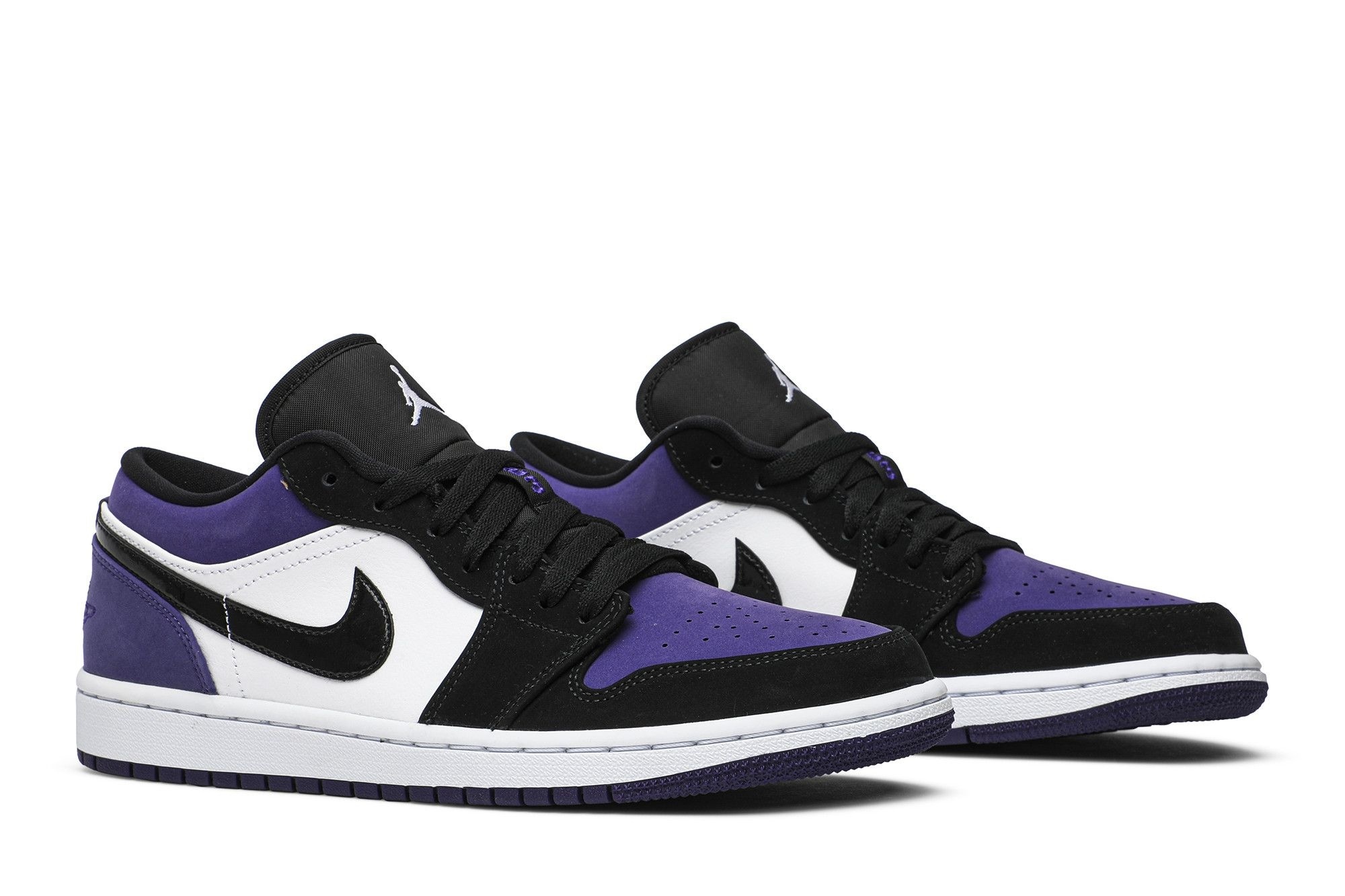 Air Jordan 1 Low Court Purple Sneakers – 553558-125 - Image 8