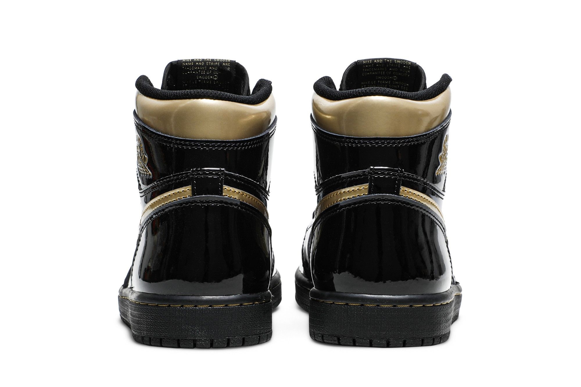 Air Jordan 1 Retro High Black Metallic Gold (2020) – 555088-032 - Image 6