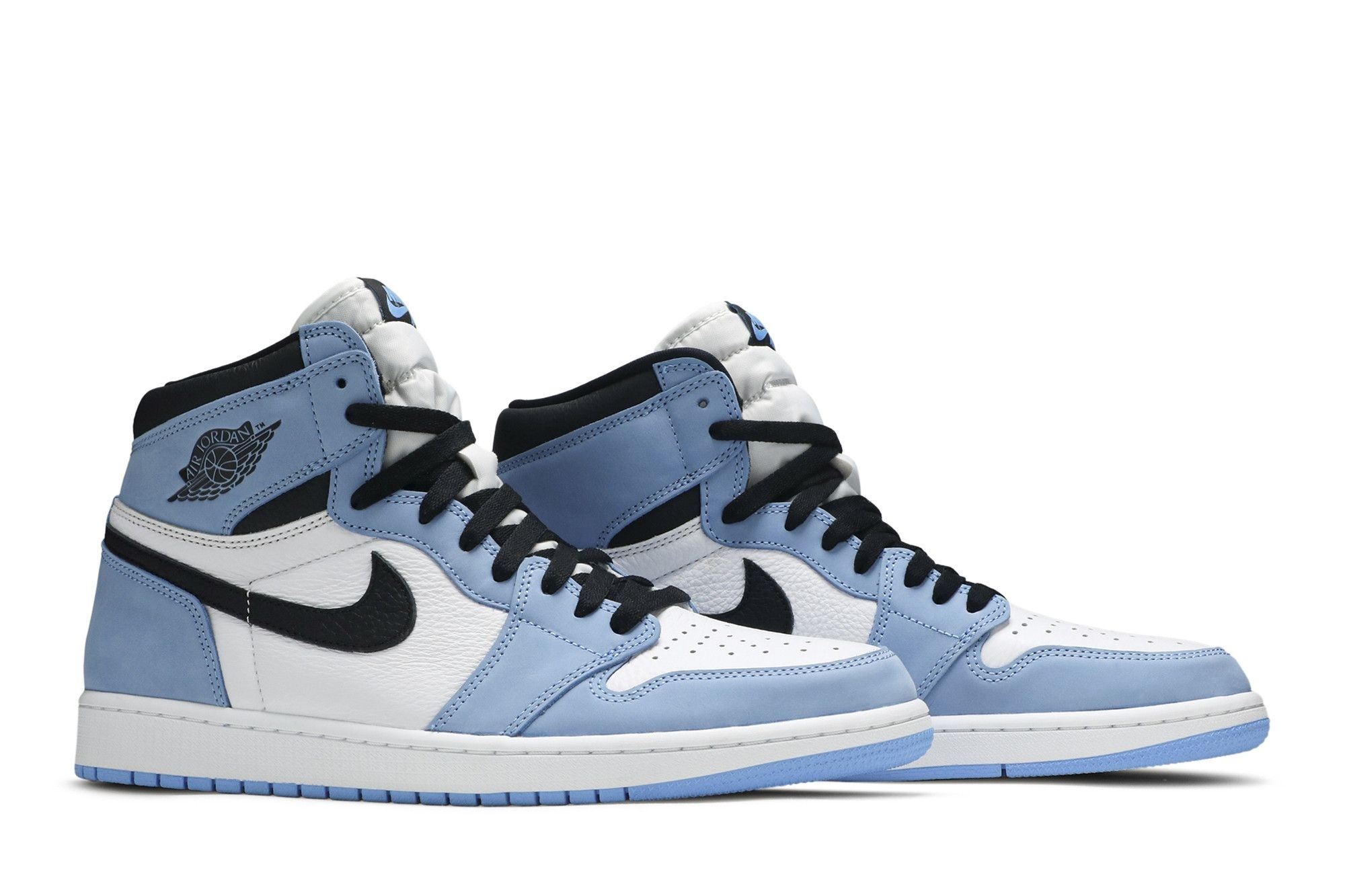 Air Jordan 1 Retro High OG University Blue Sneakers – 555088-134 - Image 8