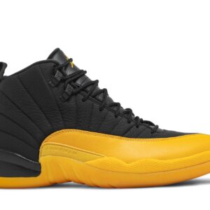 Air Jordan 12 Retro Basketball Shoes – Black/University Gold – 130690-070