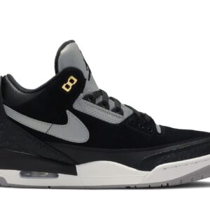 Air Jordan 3 Retro Tinker Black Cement Gold Sneakers – CK4348-007