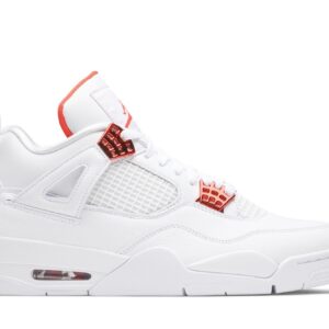 Air Jordan 4 Retro Metallic Orange Sneakers – CT8527-118