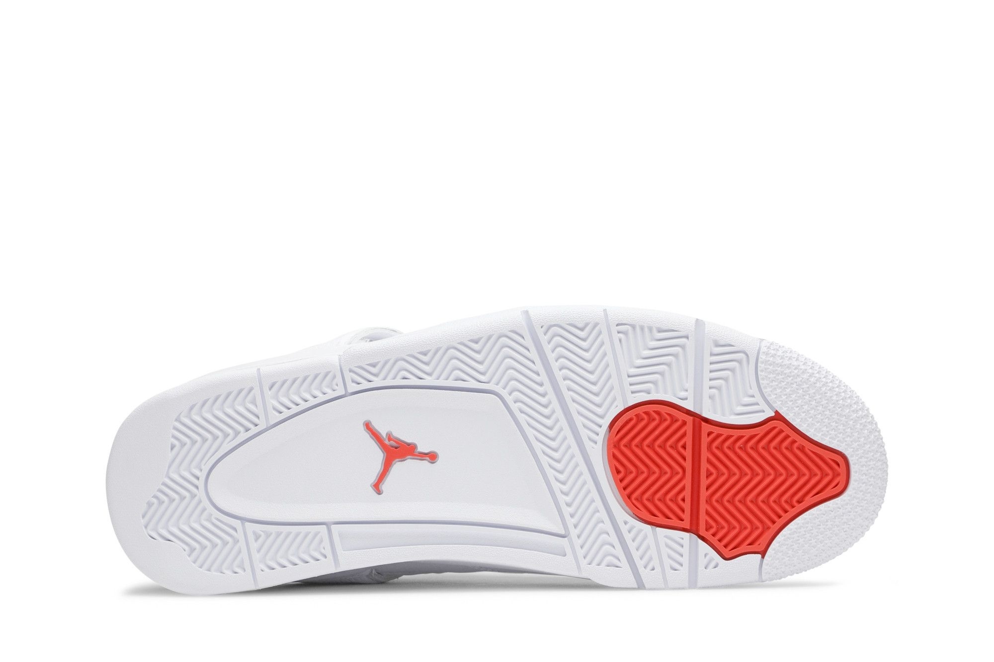 Air Jordan 4 Retro Metallic Orange Sneakers – CT8527-118 - Image 4