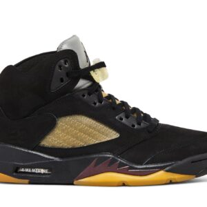 Air Jordan 5 Retro A Ma Manière Dusk Sneakers – FD1330-001 – Black/Burgundy Crush