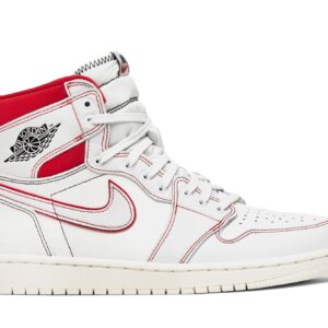 Jordan 1 Retro High Phantom Gym Red Sneakers – 555088-160