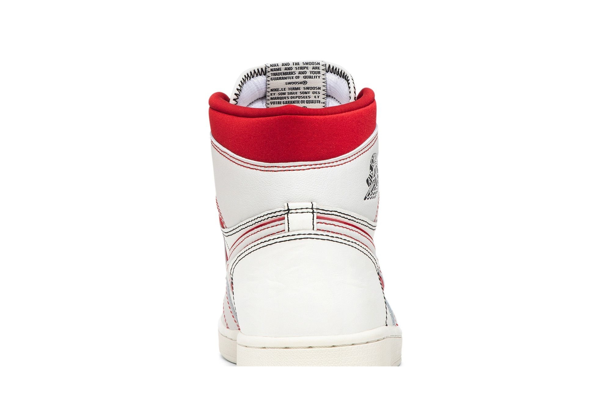 Jordan 1 Retro High Phantom Gym Red Sneakers – 555088-160 - Image 7