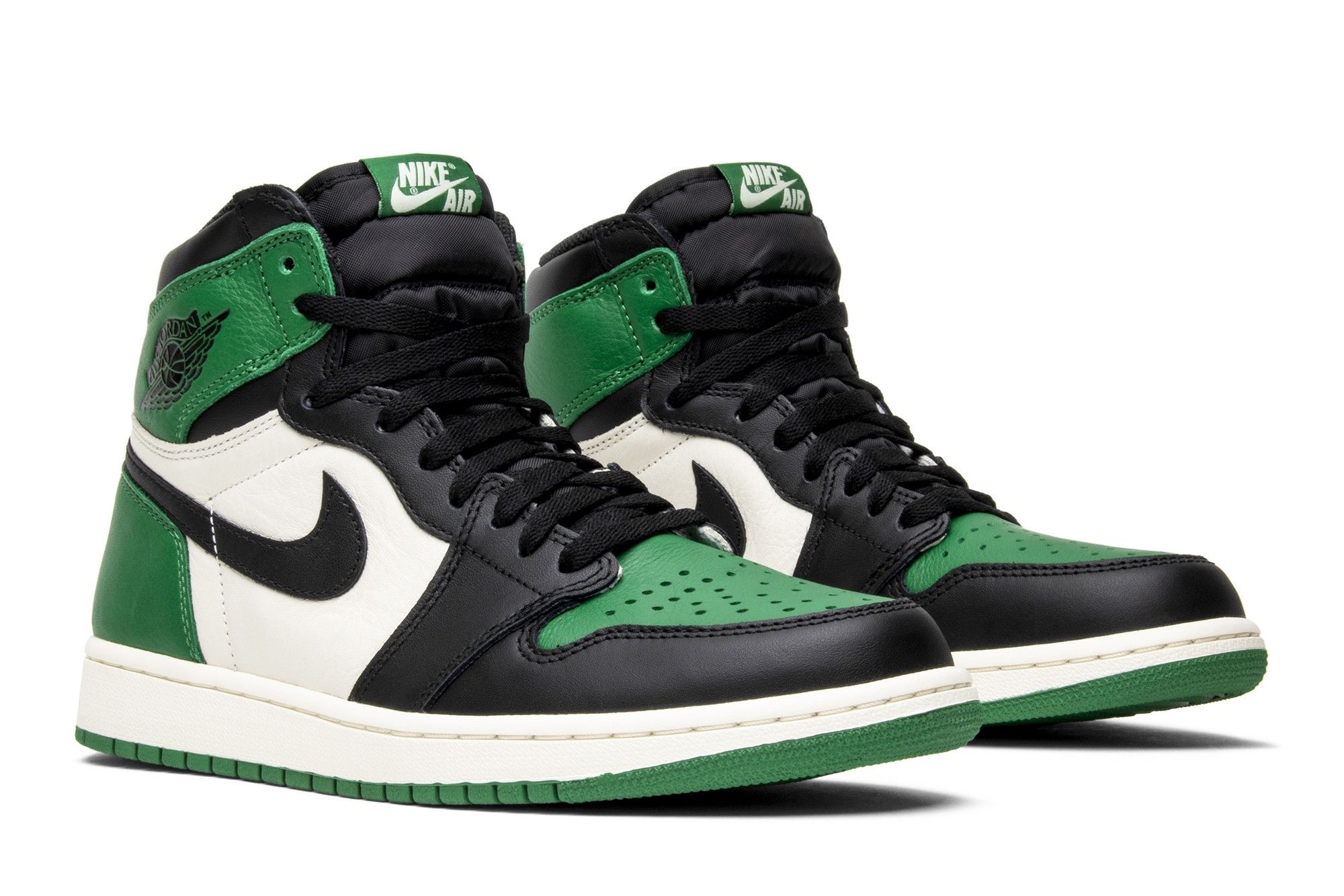 Jordan 1 Retro High Pine Green Sneakers – 555088-302 - Image 8