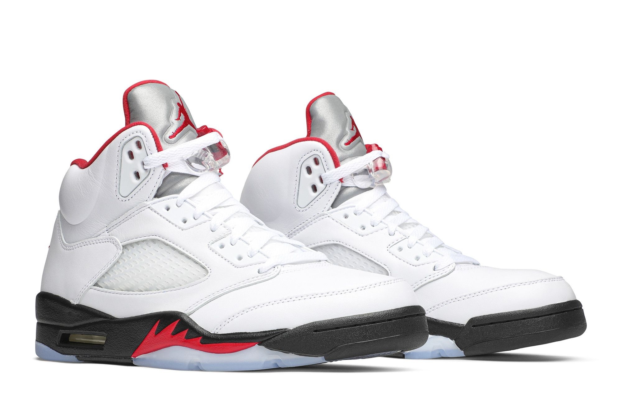 Jordan 5 Retro Fire Red Silver Tongue (2020) – DA1911-102 - Image 8
