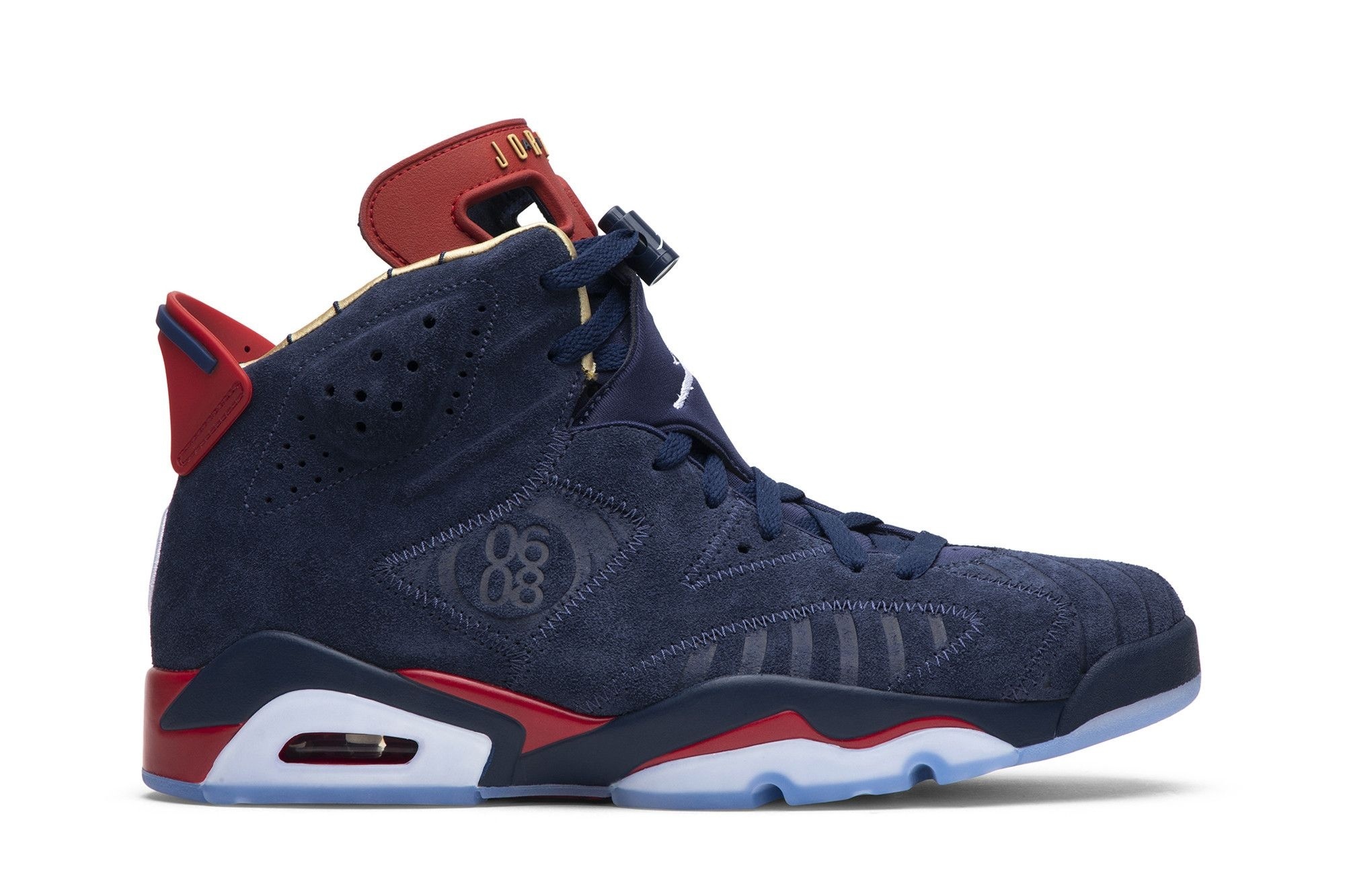 Jordan 6 Retro Doernbecher 15th Anniversary – CI6293-416 – Midnight Navy/White/Varsity Red/Metallic Gold