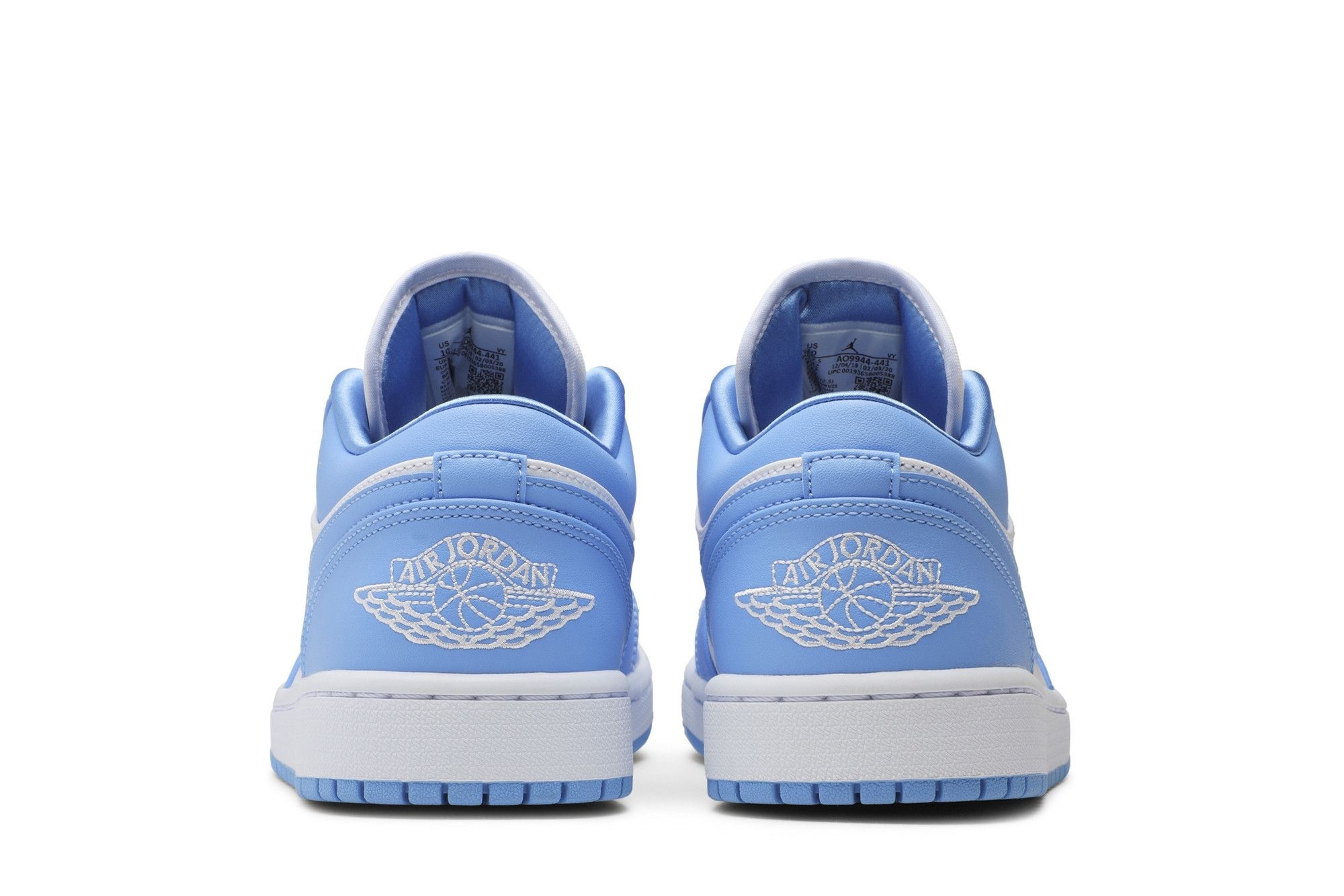 Jordan Women’s Air Jordan 1 Low UNC Sneakers – AO9944-441 - Image 6