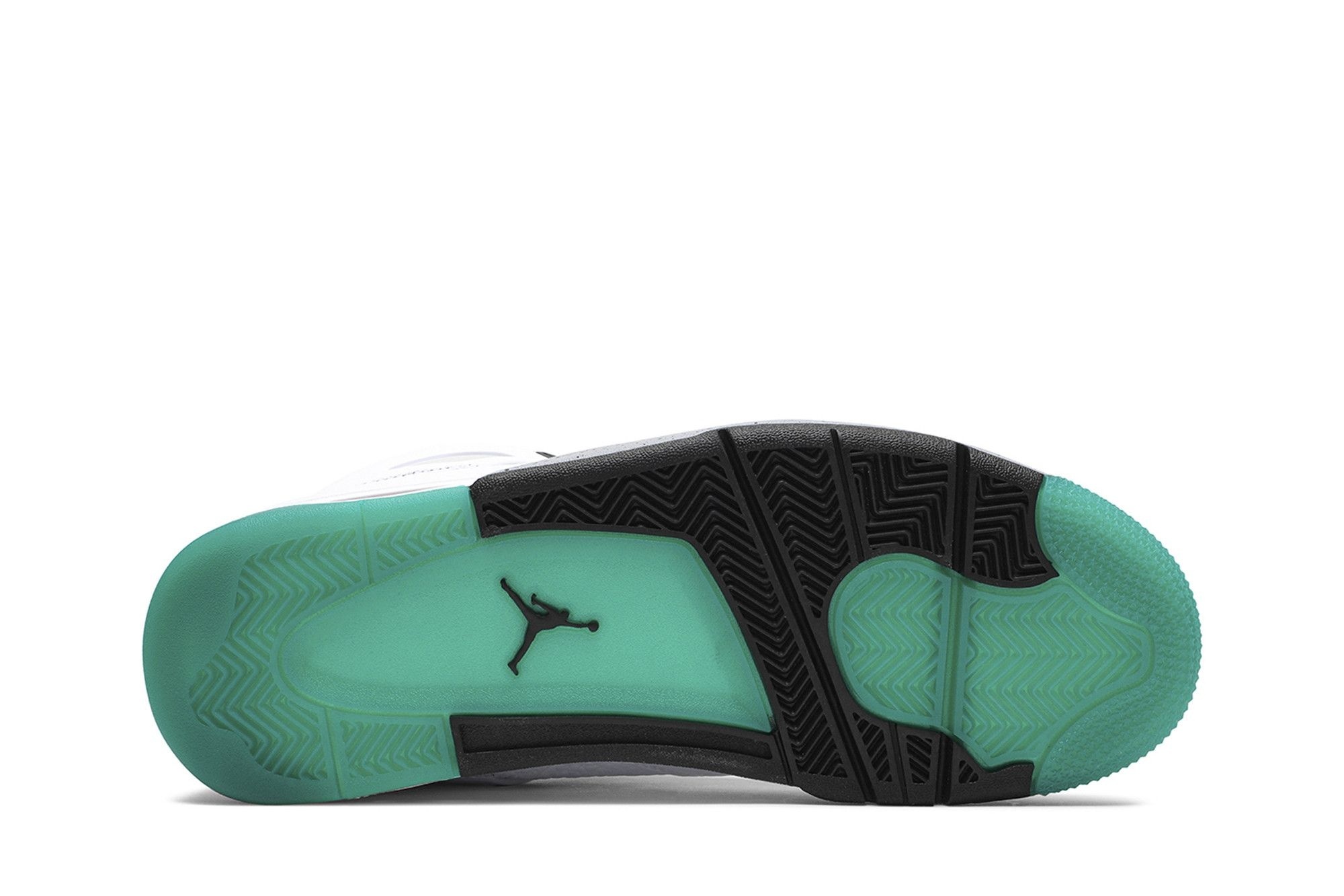 Jordan Women’s Air Jordan 4 Retro Lucid Green Rasta Sneakers – AQ9129-100 - Image 4