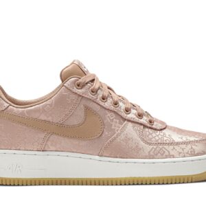 Air Force 1 Low CLOT Rose Gold Silk Sneakers – CJ5290-600