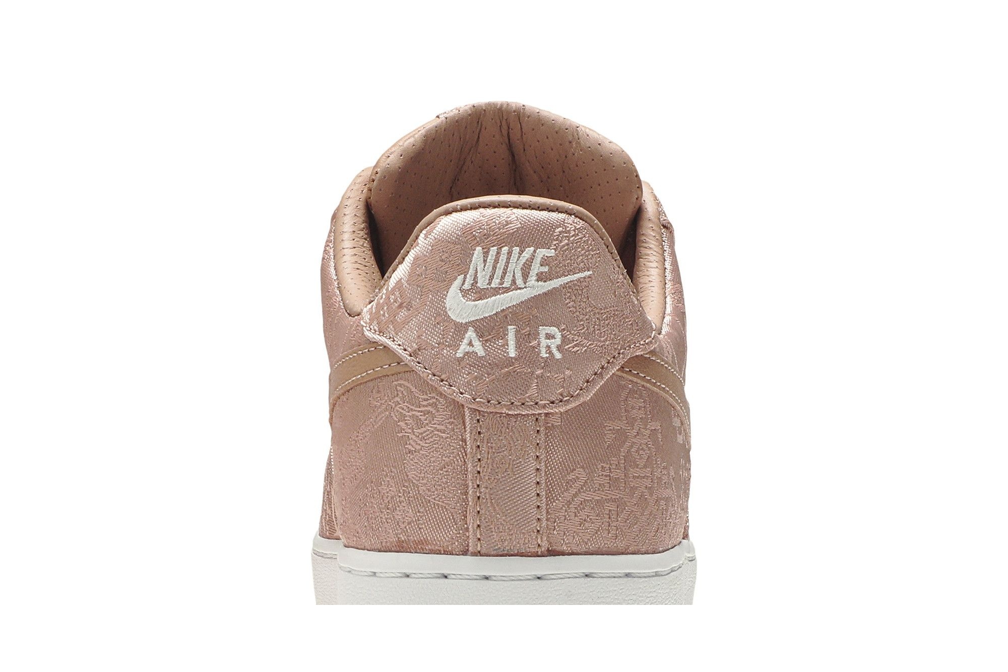 Air Force 1 Low CLOT Rose Gold Silk Sneakers – CJ5290-600 - Image 7