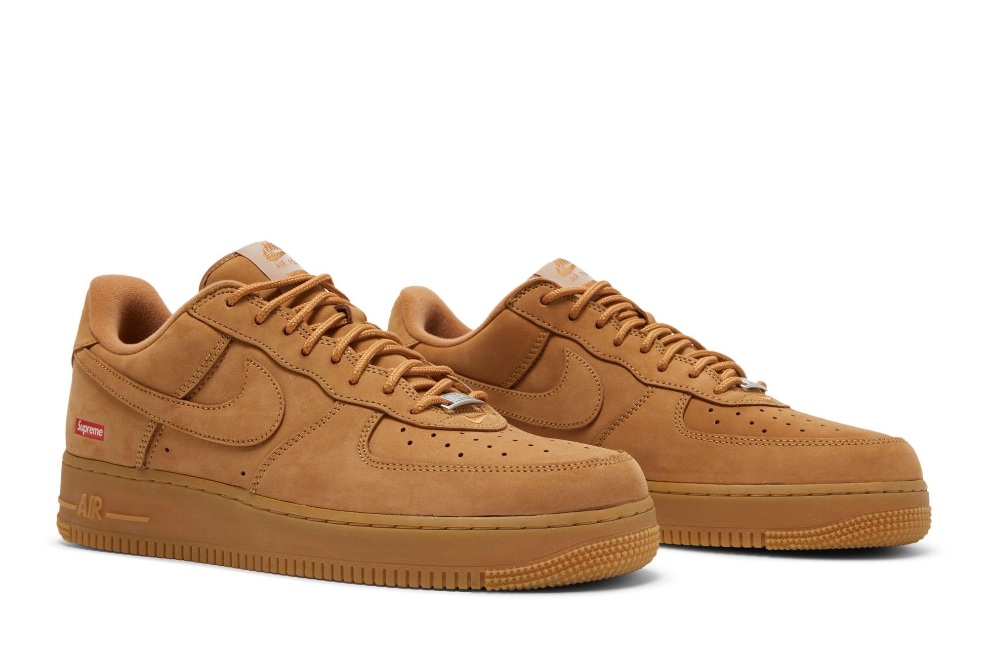 Air Force 1 Low SP Supreme Wheat Flax/Gum Light Brown – DN1555-200 - Image 8