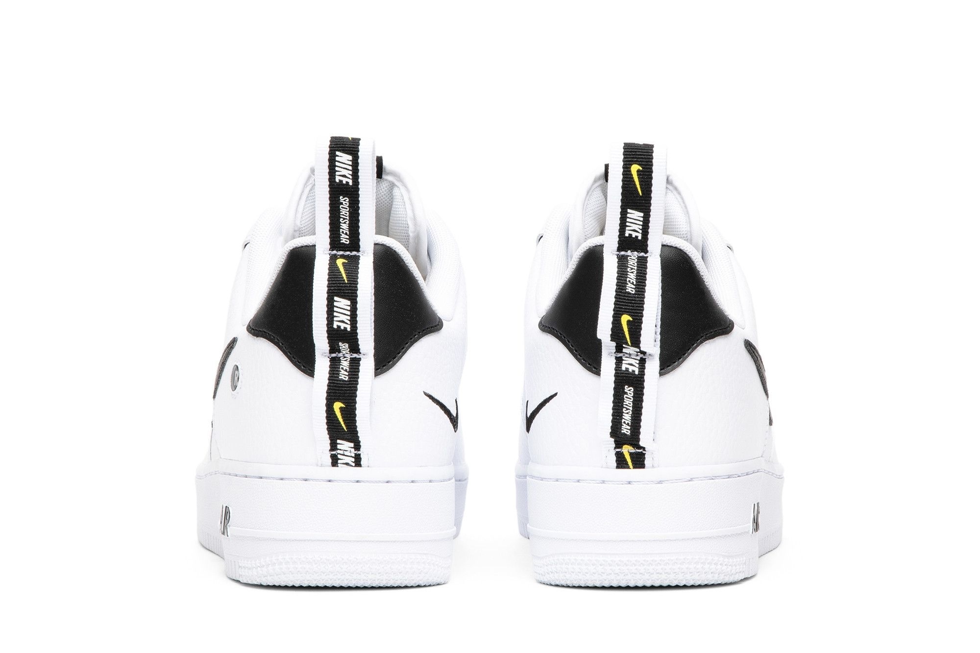 Air Force 1 Low Utility White Black Sneakers – AJ7747-100 - Image 6