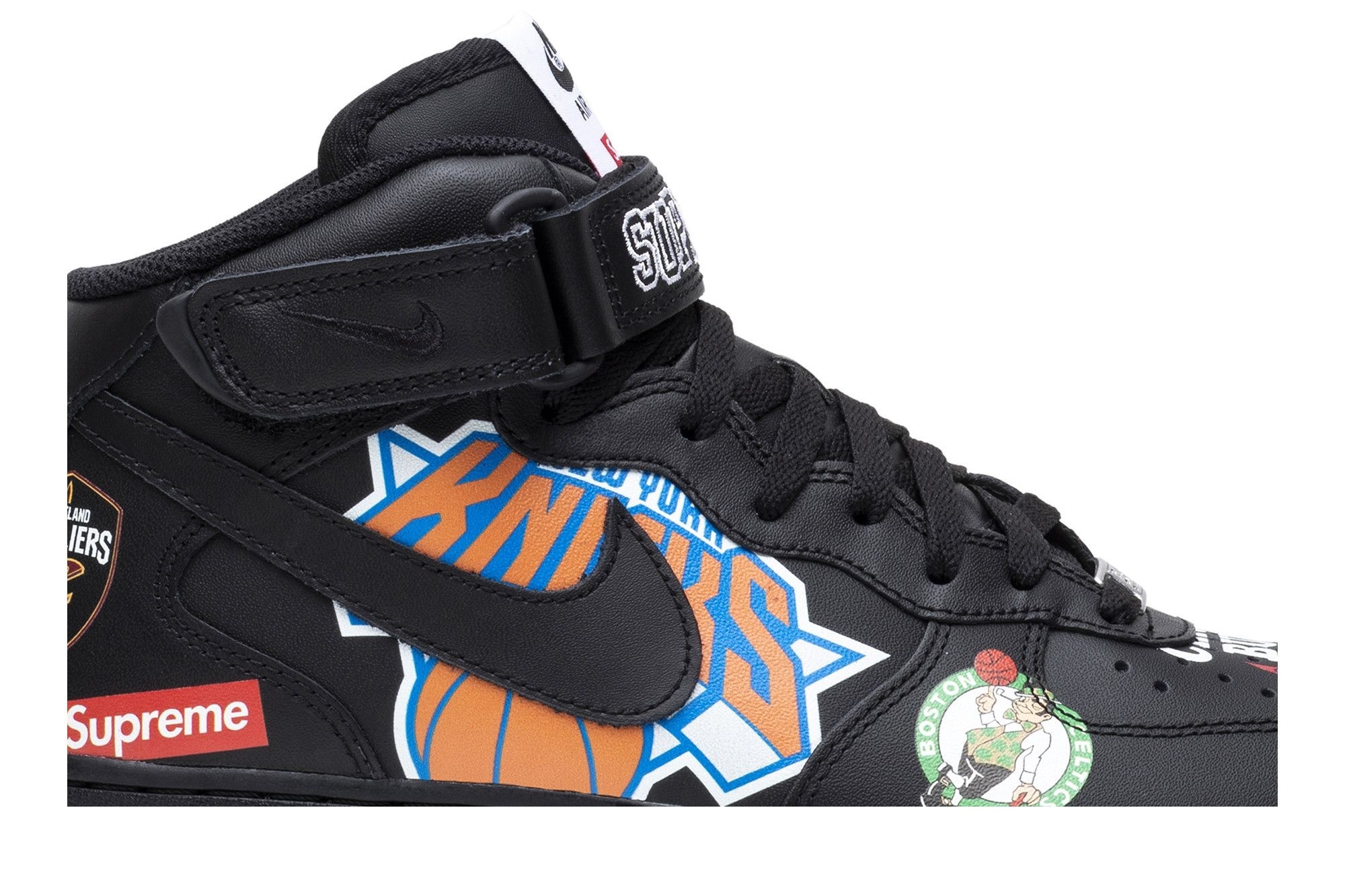 Air Force 1 Mid Supreme NBA Black Sneakers – AQ8017-001 - Image 2