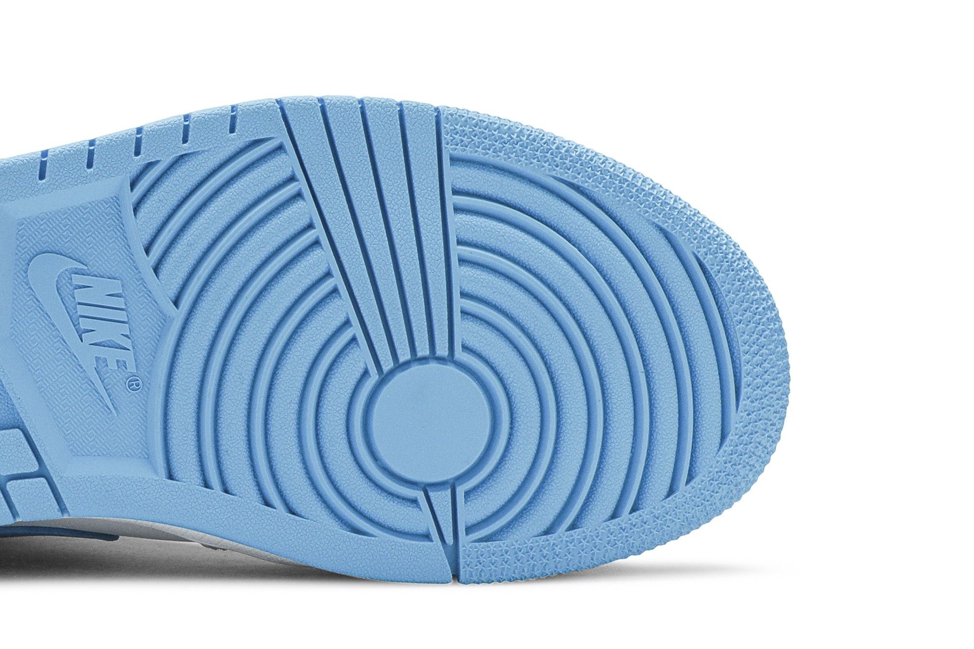 Air Jordan 1 Mid UNC Women’s Shoe – BQ6472-114 – White/Dark Powder Blue - Image 5